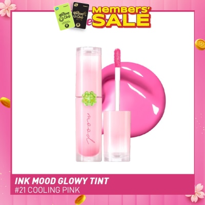 PERIPERA Ink Mood Glowy Tint 21 Cooling Pink 4g&nbsp;(Expiry: Apr`2026)