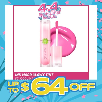 PERIPERA - Ink Mood Glowy Tint 21 Cooling Pink 4g