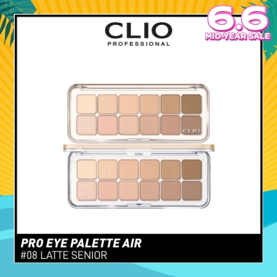 CLIO Pro Eye Palette Air 08 Latte Senior 7g