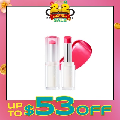 CLIO Crystal Glam Balm (03 Honey Cherry) Honey Like Glow To Create Soft And Supple Lips 3g