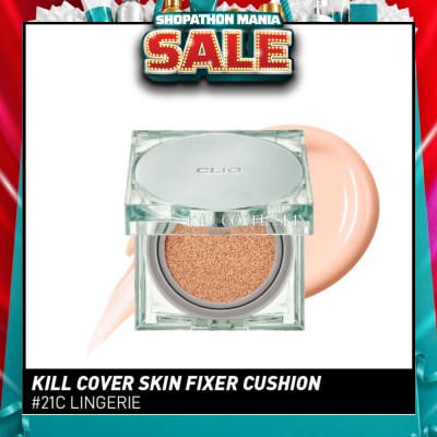 CLIO - Kill Cover Skin Fixer Cushion 21C Lingerie Spf50+ Pa+++ 30g