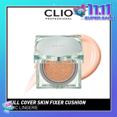 CLIO Kill Cover Skin Fixer Cushion 21C Lingerie Spf50+ Pa+++ 30g (Expiry: Jul`2026)