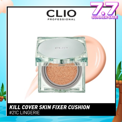 CLIO Kill Cover Skin Fixer Cushion 21C Lingerie Spf50+ Pa+++ 30g