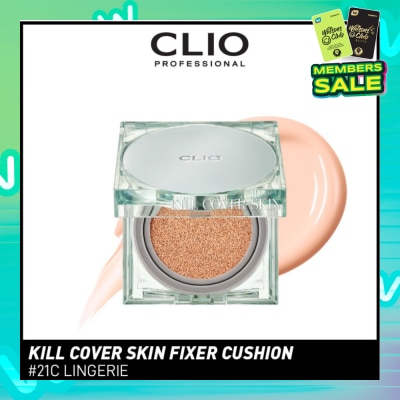 CLIO Kill Cover Skin Fixer Cushion 21C Lingerie Spf50+ Pa+++ 30g