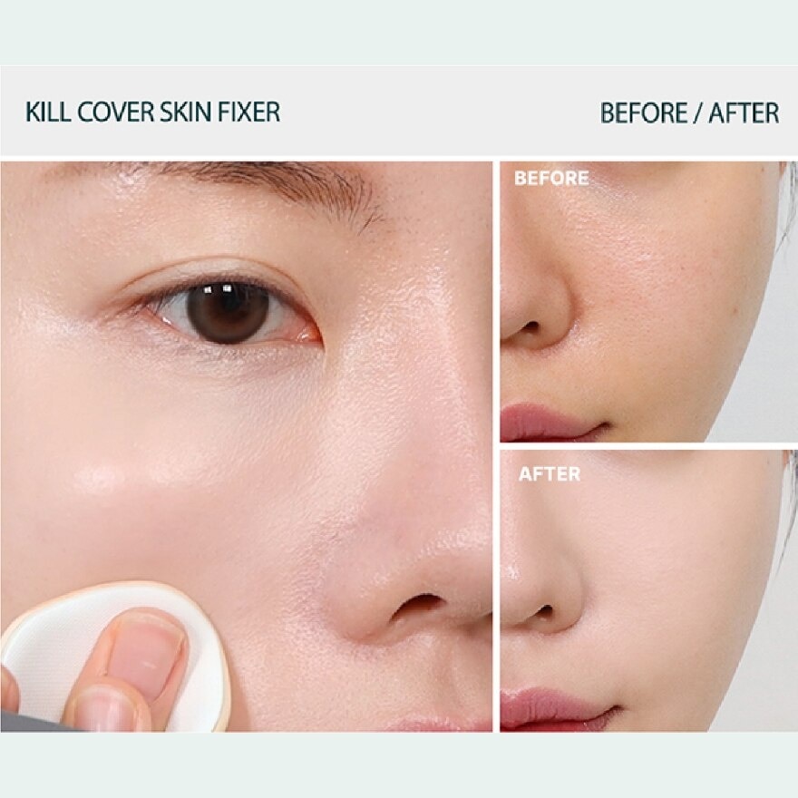 Kill Cover Skin Fixer Cushion 21N Linen Spf50+ Pa+++ 30g