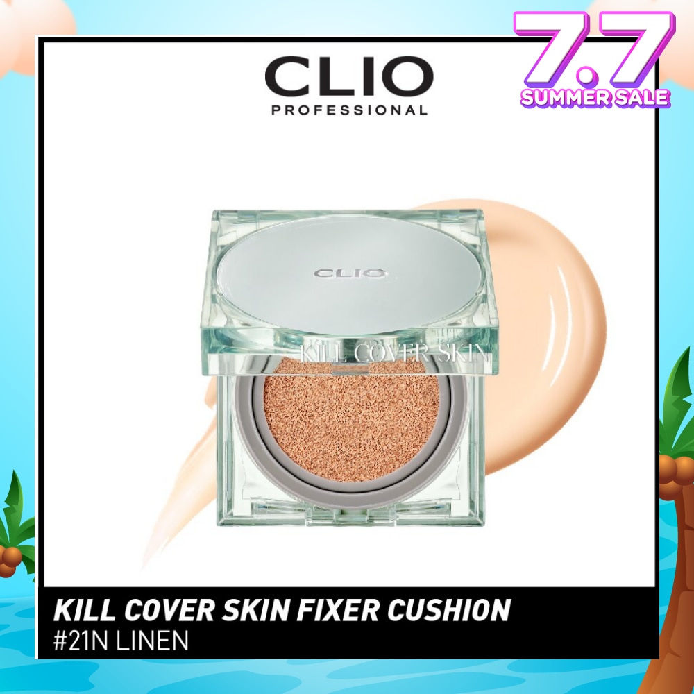 Kill Cover Skin Fixer Cushion 21N Linen Spf50+ Pa+++ 30g