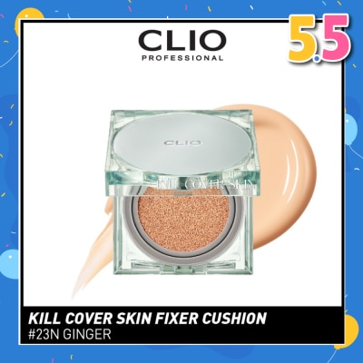 CLIO Kill Cover Skin Fixer Cushion 23N Ginger Spf50+ Pa+++ 30g