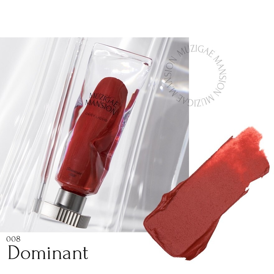 Blurry Gel Softened Flush Velvet Smooth Finish Signature Fragrance Objet Liquid (008 Dominant) 6ml