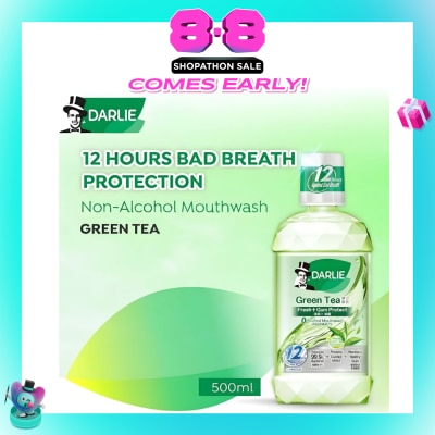 DARLIE - Natural Green Tea Mouthwash Non Alcohol 500ml