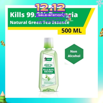 DARLIE Mouthwash Non Alcohol Natural Green Tea Essence (Kills 99.9% Bacteria) 500ml