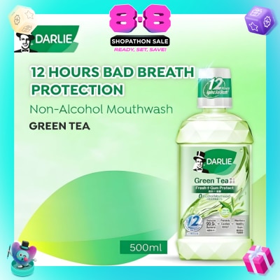 DARLIE - Natural Green Tea Mouthwash Non Alcohol 500ml