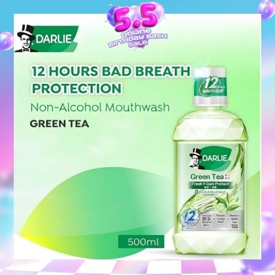 DARLIE - Natural Green Tea Mouthwash Non Alcohol 500ml