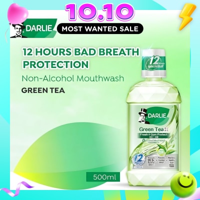 DARLIE Natural Green Tea Mouthwash Non Alcohol 500ml image
