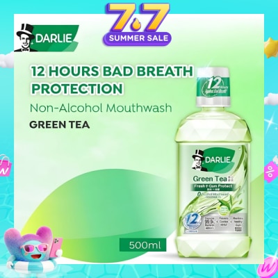 DARLIE - Natural Green Tea Mouthwash Non Alcohol 500ml