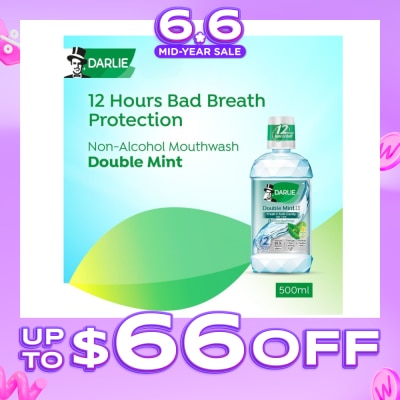 DARLIE - Double Mint Mouthwash Non Alcohol 500ml