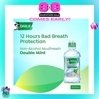 DARLIE - Double Mint Mouthwash Non Alcohol 500ml