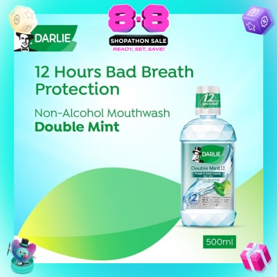 DARLIE - Double Mint Mouthwash Non Alcohol 500ml