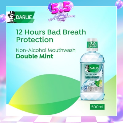 DARLIE - Double Mint Mouthwash Non Alcohol 500ml
