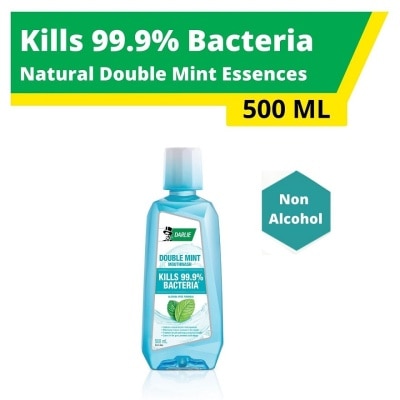 DARLIE Mouthwash Non Alcohol Double Mint Essence (Kills 99.9% Bacteria) 500ml