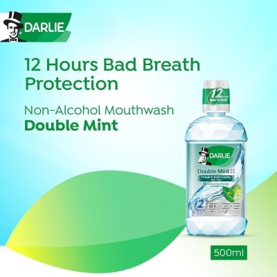 DARLIE Double Mint Mouthwash Non Alcohol 500ml