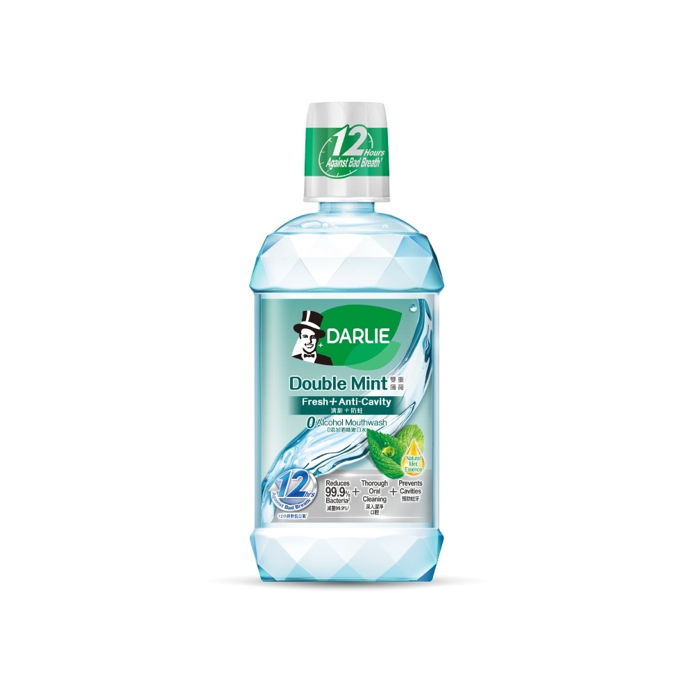 Double Mint Mouthwash Non Alcohol 500ml