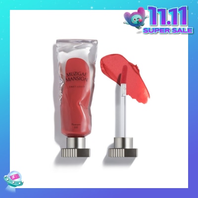 MUZIGAE MANSION Coral Pink Blurry Gel Classic Velvet Tint Signature Fragrance Objet Liquid 020 Pleasure 6ml (Expiry: Feb`2026)