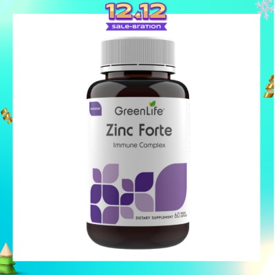 GREENLIFE Zinc Forte Dietary Capsule (Immune Complex) 60s