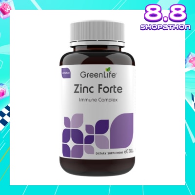 GREENLIFE Zinc Forte Dietary Capsule (Immune Complex) 60s