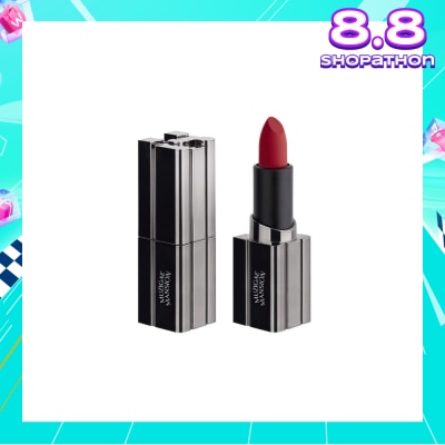 MUZIGAE MANSION Alluring Classic Red Elegant Urban Style Soft Matte Finish Moodwear Blur Lipstick (08 Revenge) 4g