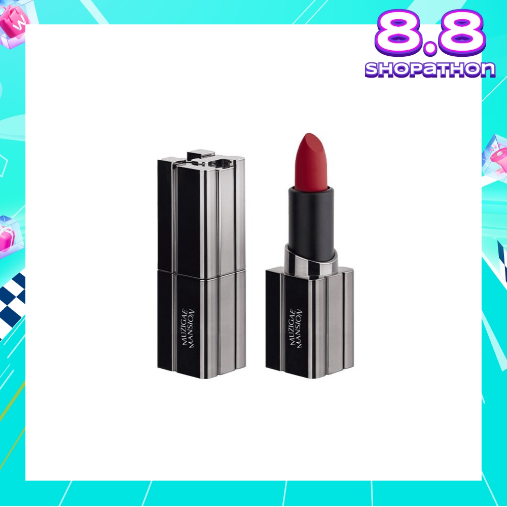 Alluring Classic Red Elegant Urban Style Soft Matte Finish Moodwear Blur Lipstick (08 Revenge) 4g