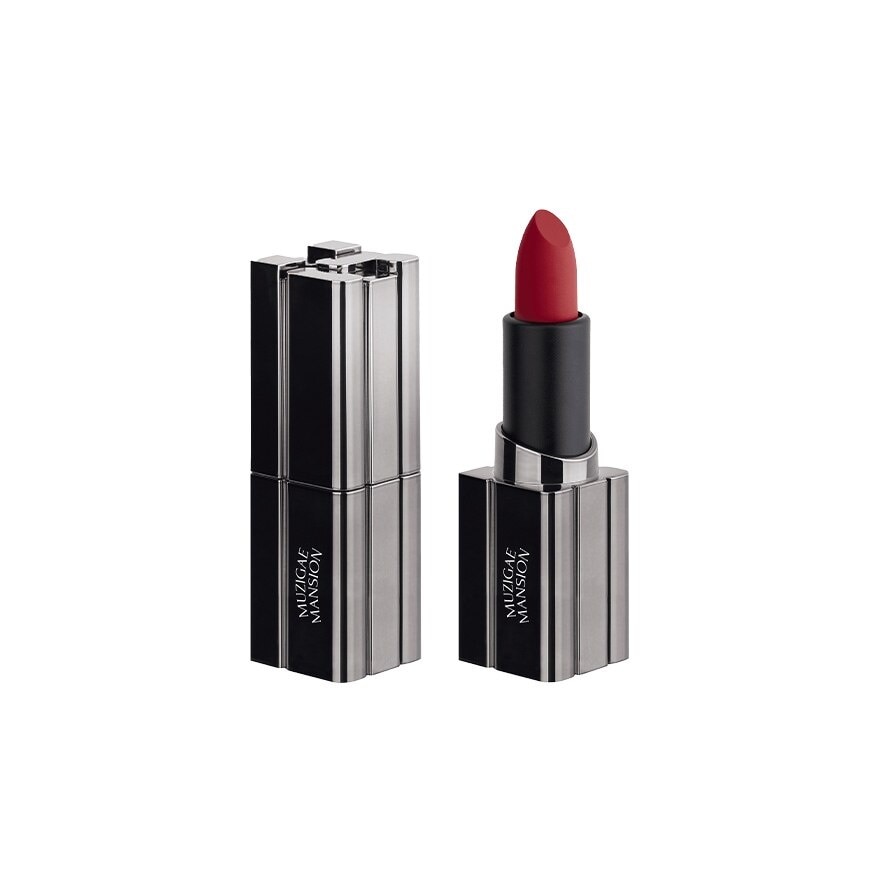 Alluring Classic Red Elegant Urban Style Soft Matte Finish Moodwear Blur Lipstick (08 Revenge) 4g