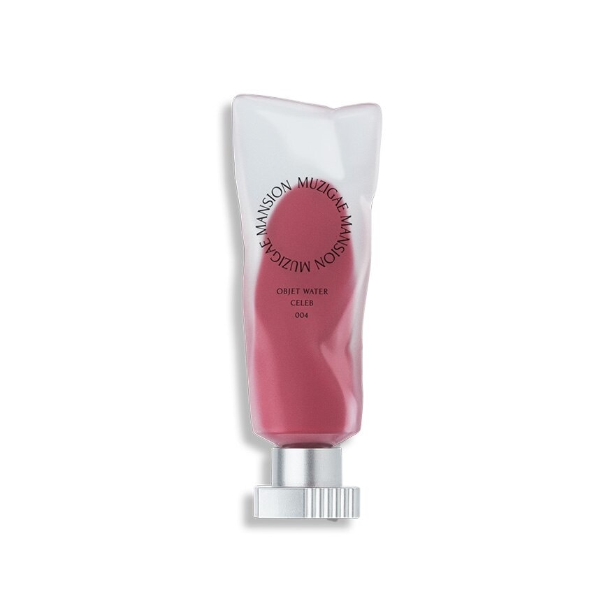 Fuchsia Pink Shade Watery Texture Soft Blurred Finish Vegan Certified Objet Water (004 Celeb) 5.8ml