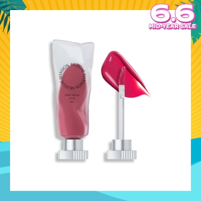 MUZIGAE MANSION Fuchsia Pink Shade Watery Texture Soft Blurred Finish Vegan Certified Objet Water 004 Celeb 5.8ml (Expiry: Feb`2026)