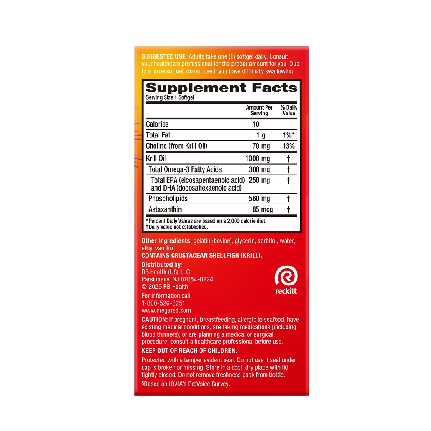 Omega 3 Krill Oil Ultra Concentrate Pro 1000mg Softgel 30s image