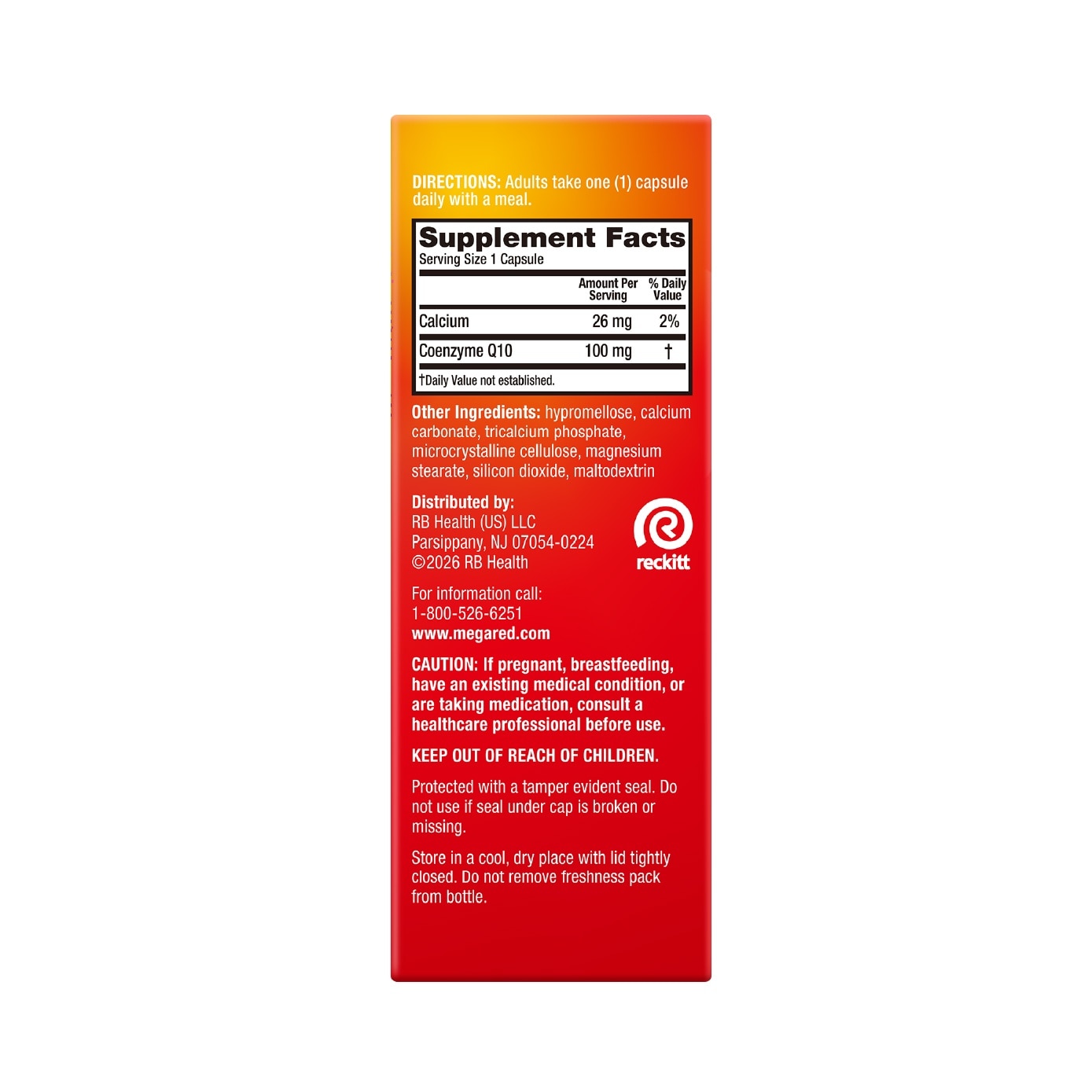 CoQ10 100mg Capsule 60s image
