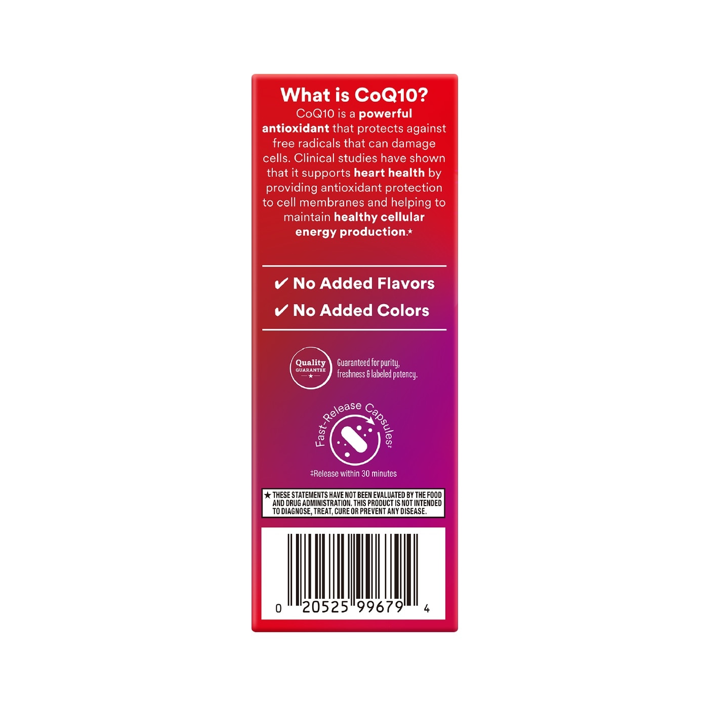 CoQ10 100mg Capsule 60s image