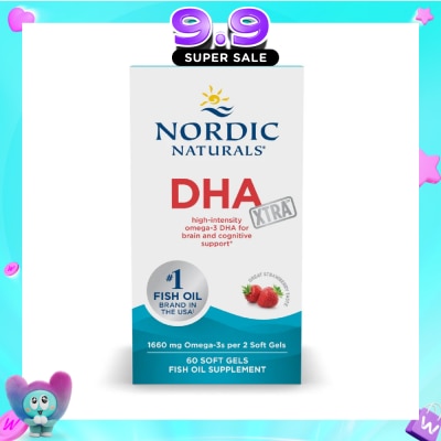 NORDIC NATURALS - DHA Xtra Fish Oil Supplement Softgel 60s image
