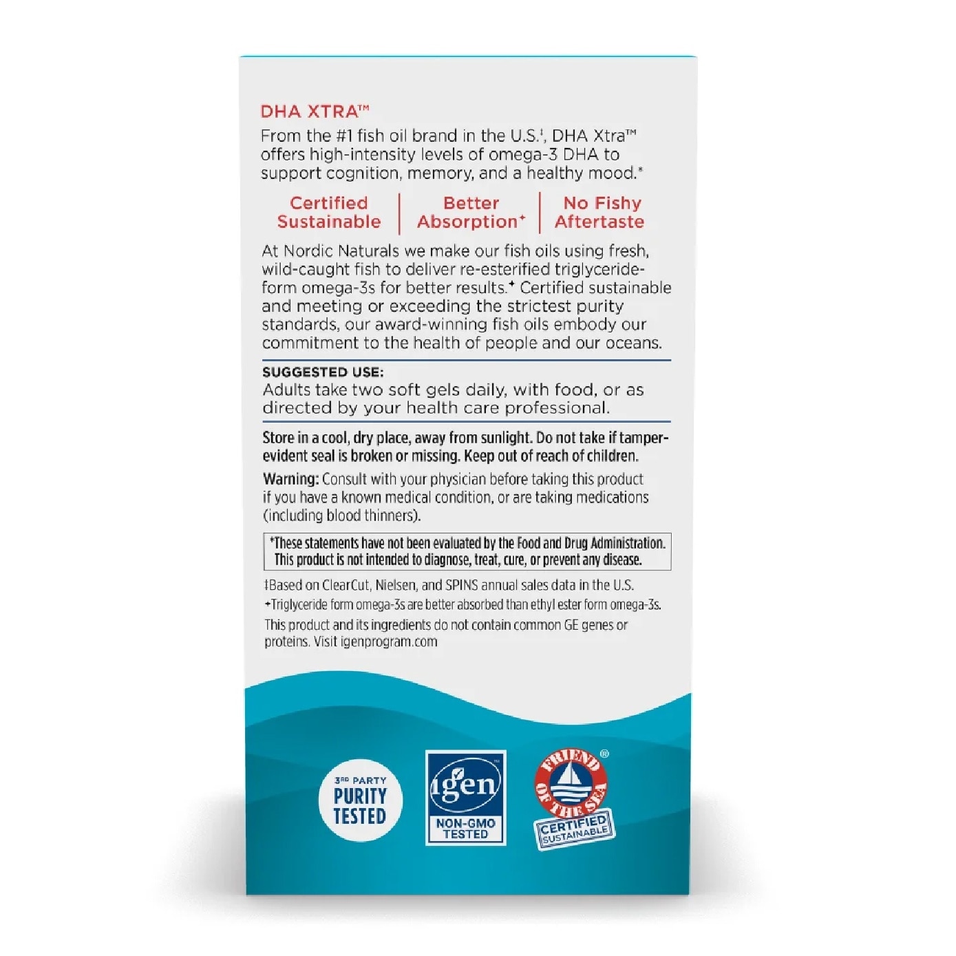 DHA Xtra Fish Oil Supplement Softgel 60s