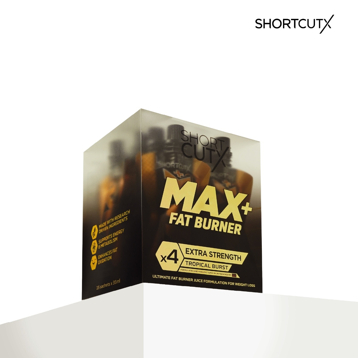 MAX+ Tropical Burst Fat Burner Juice 35ml x 15s