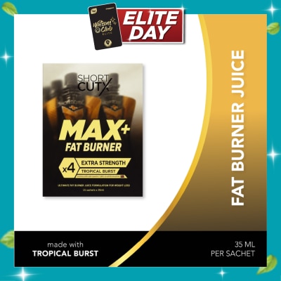 SHORTCUTX MAX+ Tropical Burst Fat Burner Juice 35ml x 15s image