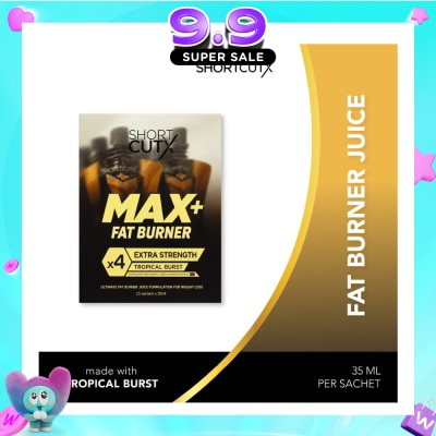 SHORTCUTX - MAX+ Tropical Burst Fat Burner Juice 35ml x 15s image