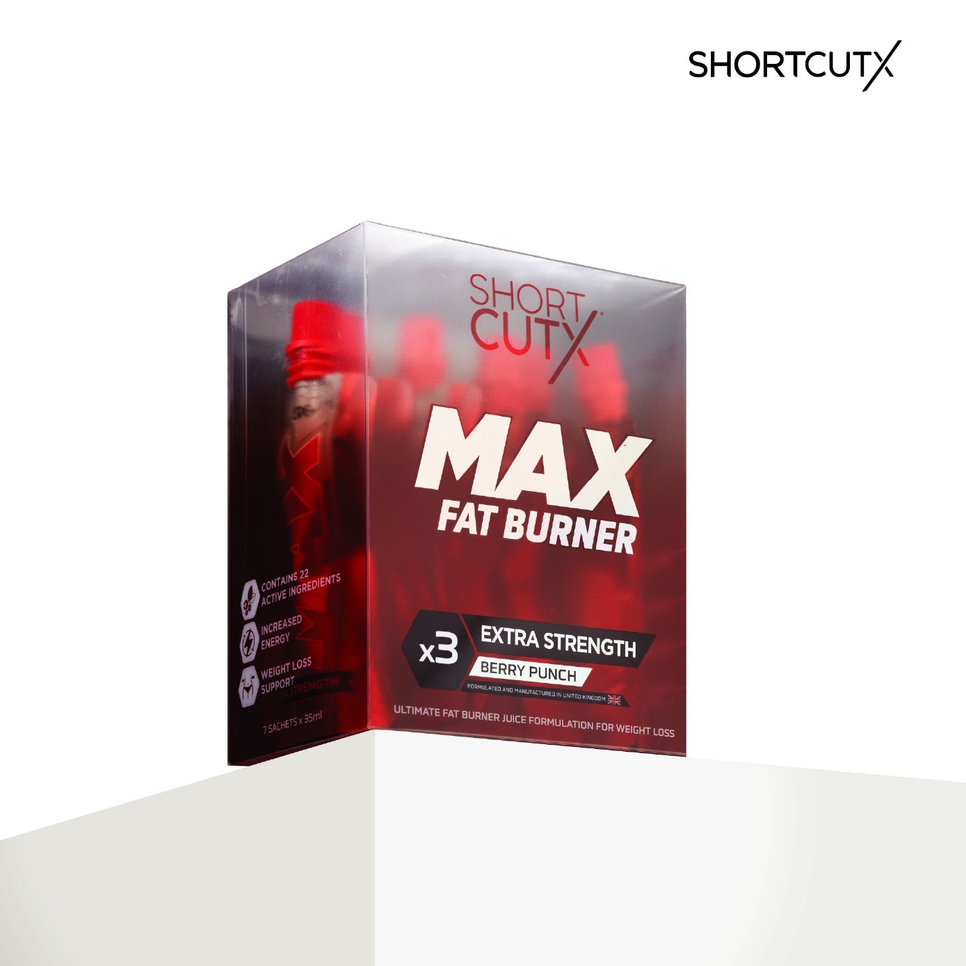 MAX Berry Punch Fat Burner Juice 35ml x 7s