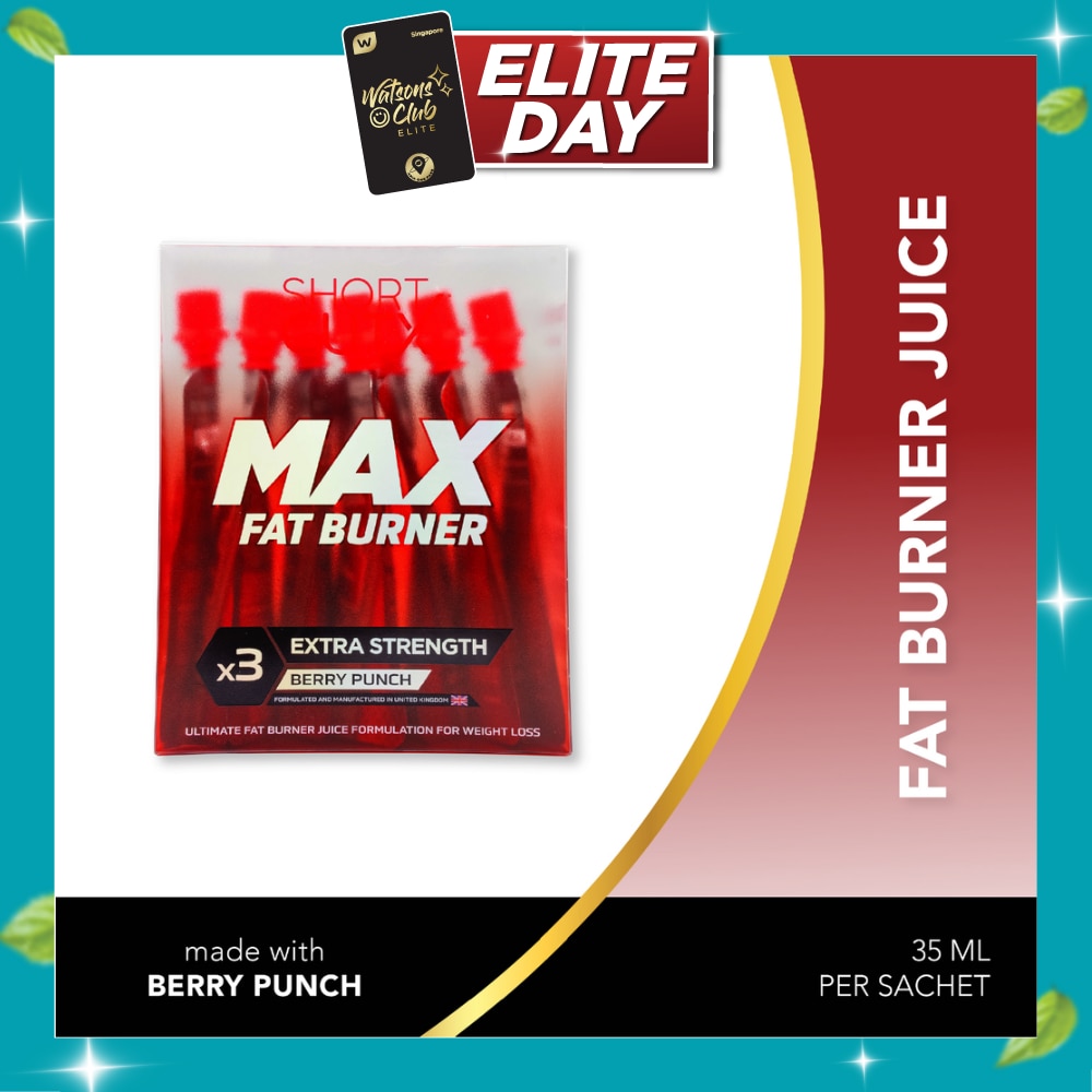 MAX Berry Punch Fat Burner Juice 35ml x 7s image
