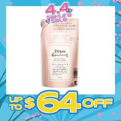 DIANE BONHEUR - Grasse Rose Shampoo REFILL 400ml