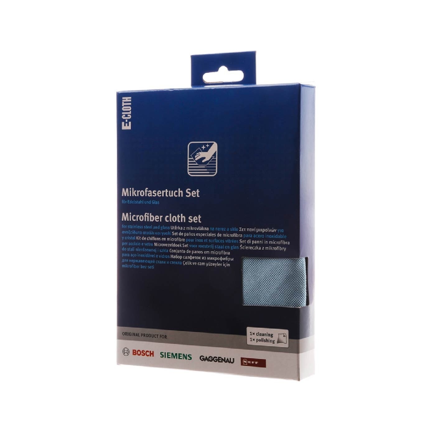 Microfiber Cleaning Cloth Packset Consists Cleaning Cloth 1s + Polishing Cloth 1s