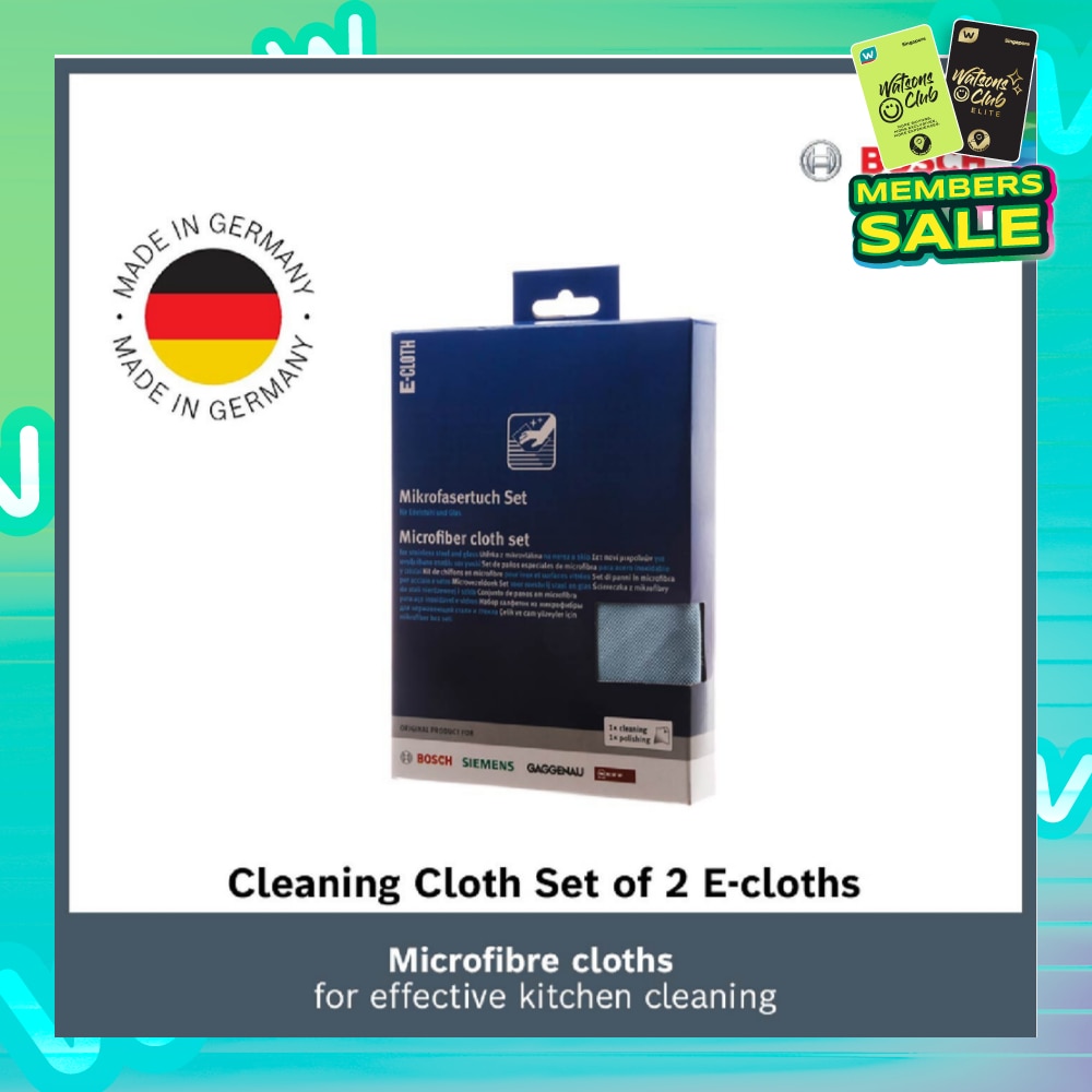 Microfiber Cleaning Cloth Packset Consists Cleaning Cloth 1s + Polishing Cloth 1s