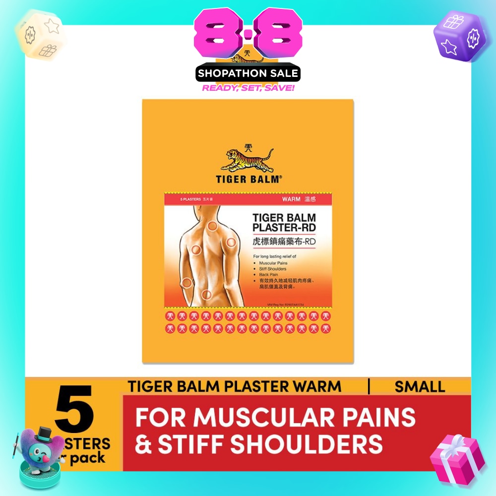 Plaster Warm Small (For Muscular Pains & Stiff Shoulders) 5s