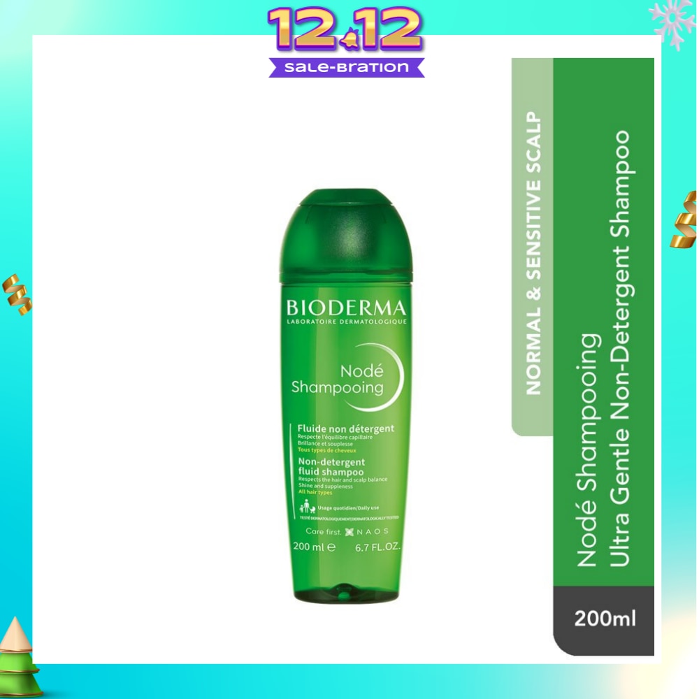 Node Shampooing Ultra-Gentle Non-Detergent Shampoo (Normal Hair and Sensitive Scalp) 200ml