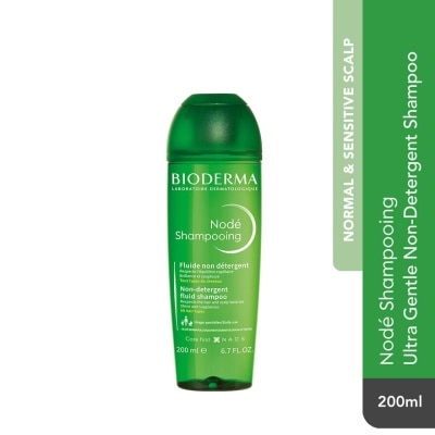 BIODERMA Node Shampooing Ultra-Gentle Non-Detergent Shampoo (Normal Hair and Sensitive Scalp) 200ml