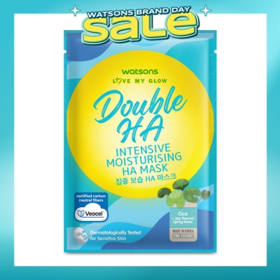 WATSONS - Double HA Intensive Moisturising HA Face Mask 1s